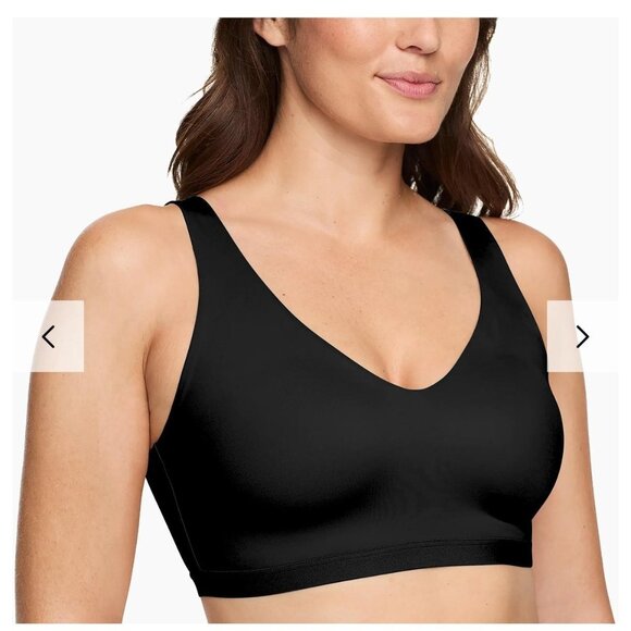 Warners Bra Womens 2XL Wireless Lift Easy Size Pullover Comfort Support New - Picture 1 of 8
